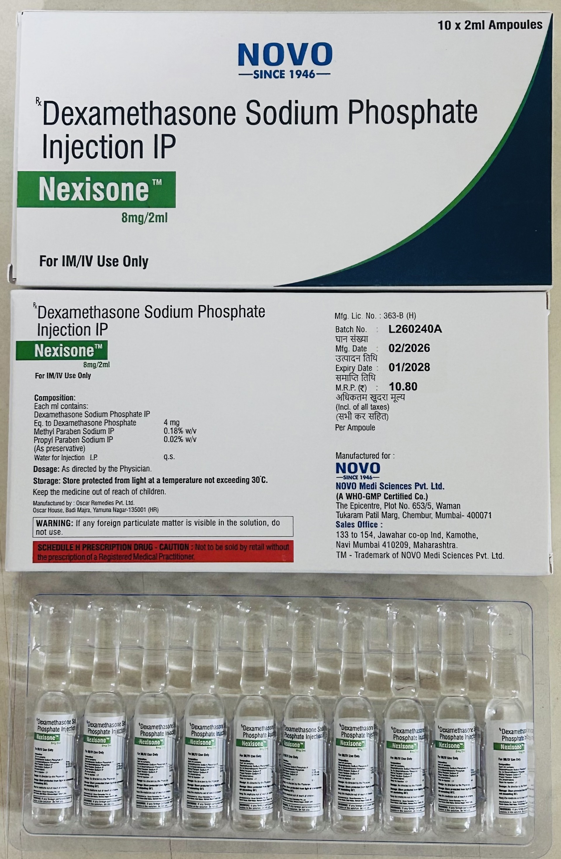 NEXISONE 8MG